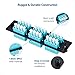 Cable Matters 24 Fibers LC to LC OM3/OM4 Multimode Fiber Patch Panel with 6 x LC/LC UPC Quad Fiber Optic Adapters - LGX Compatible