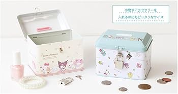 Amazon.co.jp: サンリオ 貯金箱 コインバンク 鍵(カギ)付き 缶 バンク Amazon.co.jp: サンリオ 貯金箱 コインバンク 鍵(カギ)付き 缶 バンク