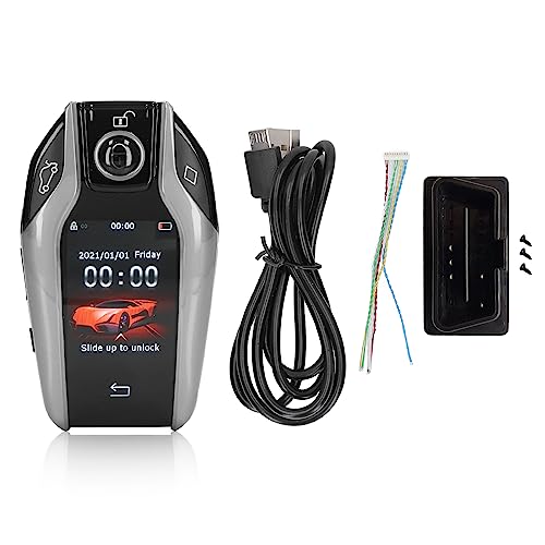 Llave para coche LCD TK800+ mando remoto con pantalla y batería integrada 5