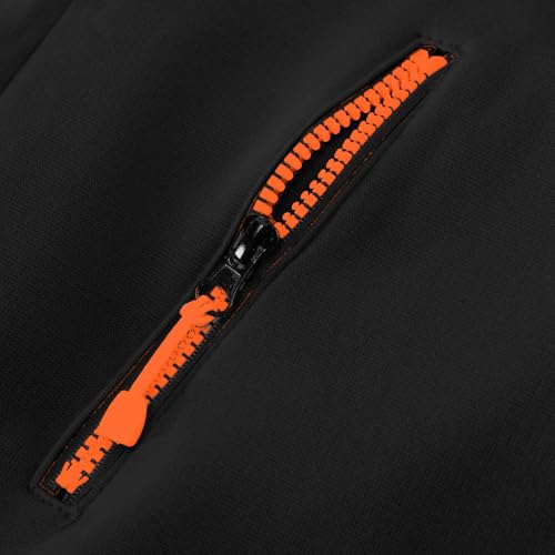 Cambkatl Men's Color Block Hoodies Coat Full Zip Casual Drawstring Long Sleeve Hooded Sweatshirt Jackets with Pockets2