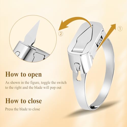JewelryWe adjustable ring construction visual
