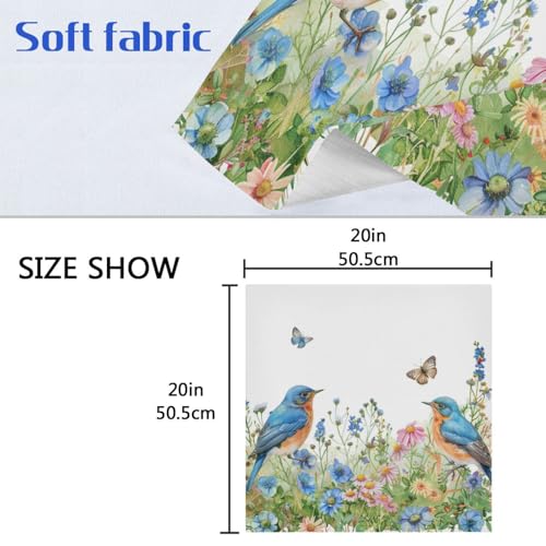 Servilletas de Tela Multicolor Set x6 20 x 20 in miniatura 6