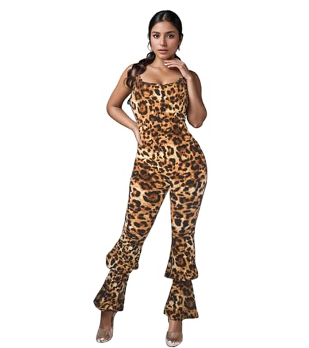 Image of Jigfar Women Sexy Elegant Bodycon Jumpsuit Going Out Romper Birthday Party Club Night Outfits