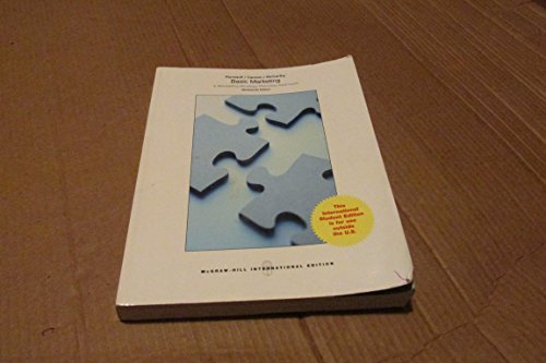 BASIC MARKETING (Int'l Ed)