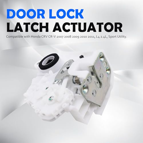 Image of HiSport Door Latch Lock Actuator Rear Right Passenger Side 72610-SWA-A01 Compatible with Honda CRV CR-V 2007 2008 2009 2010 2011, L4 2.4L, Sport Utility, 72610SWAA01 DLA1006