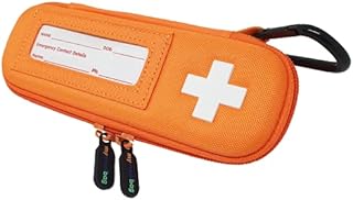 MyMediBag Hardcase Insulated - Single EPIPEN - Medication Bag for Allergy and Asthma - Highly Visible and Noticeable in The case of an Emergency