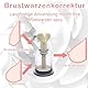Nippelsauger für Frauen Nippelklemmen für Männer Brustwarzensauger Nippelsauger für Herren Nippel Pumpe Bruststimulatoren Brust Vergrößerung Labienspange Brustwarzen Stimulation Brustvergrößerung