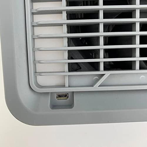 Image of Mini Air Conditioner USB Cooling Home Tabletop LED Desk Air Cooler Purifier