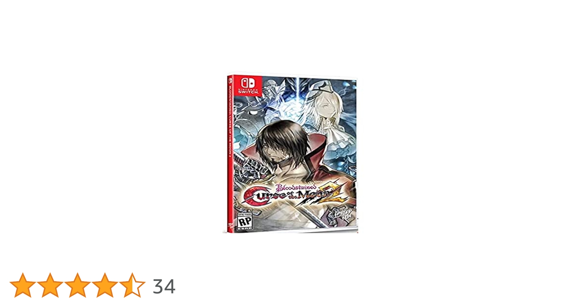 Bloodstained switch 限定版 Bloodstained: Curse of the Moon 2 - Limited Run #98