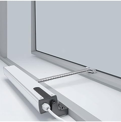 Electric Window Actuator with Remote Control & Wall Switch for Skylights and Vents400N Power Heavy Duty Easy Installation Ideal for Home Automation