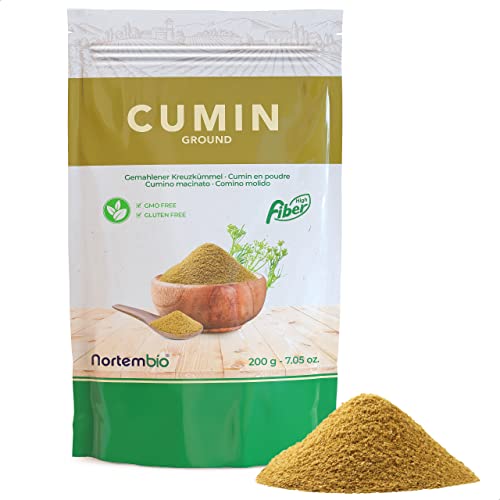 Nortembio Comino Molido 200 G. Origen 100 Natural. Calidad Gourmet. Comino En Polvo Sin Conservantes Ni Aditivos. Envase Hermético Con Cierre Zip. Nortembio Comino Molido 200 G. Origen 100 Natural. Calidad Gourmet. Comino En Polvo Sin Conservantes Ni Aditivos. Envase Hermético Con Cierre Zip.