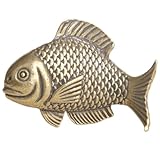 Ornements miniatures en laiton : cette figurine de poisson en laiton est un cadeau délicat pour vos amis et votre famille. elle apportera une touche rétro à votre intérieur, évoquant de petits animaux marins
