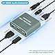 Ozvavzk HDMI Audio Extractor 4K 60Hz HDMI 2.0 Audio Extractor HDMi Optical Audio Splitter Adapter SPDIF Optisch 5.1CH 3.5mm Stereo L/R Audio Out Unterstützung 5.1 HDCP2.2 18 Gbit/s 4:4:4 HDR 3D
