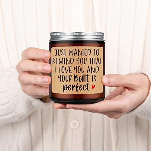Gspy Vanilla Scented Candle - Love Candle, Romantic Gifts, I Love You Gifts For Her, Him - Funny Anniversary, Birthday, Fathers Day, Mothers Day Gifts For Wife, Girlfriend, Boyfriend, Husband, Fiance #TOP5