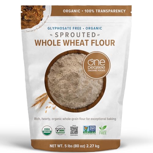 One Degree Organic Foods Organic Sprouted Whole Wheat Flour,...