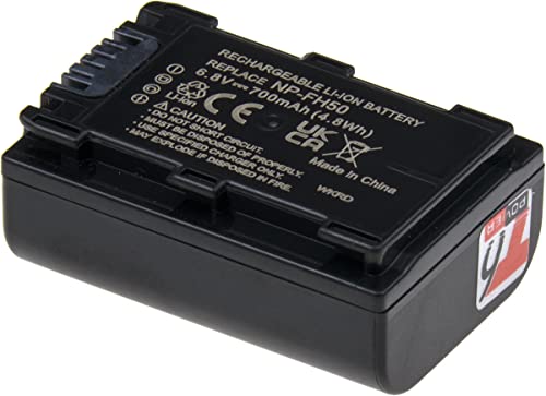 Batteria di ricambio di alta qualità T6 Power per videocamera SONY DSLR-A390