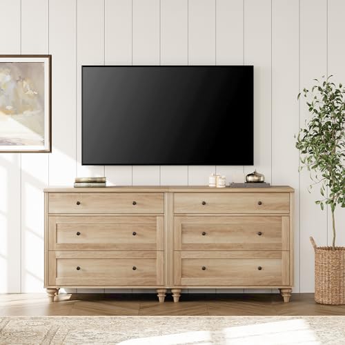 Wampatkidsdresserforbedroomwith6drawersoakbabydresserswithwidechestofdrawersmidcenturymodernwoodenclosetstorageorganizerlargewooddressersforlivingroomnurseryhallway Urban Country Home Decor Wampat kids dresser for bedroom with 6 drawers oak baby dressers with wide chest of drawers mid century modern wooden closet storage organizer large wood dressers for living room nursery hallway urban country home decor