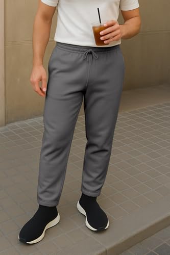 Image of FTX Men Solid Regular Fit Fleece Pack of 1 Track Pant