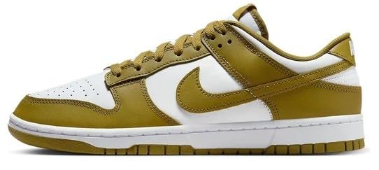 Nike Dunk Low Retro Men's Shoes (DV0833-105, White/Pacific Moss) Size 15