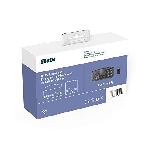 8Bitdo PCE Core Edition Gamepad 2.4G sans Fil pour PC Engine Mini, CoreGrafx Mini, Turbografx-16 Mini & Nintendo Switch – vue 9