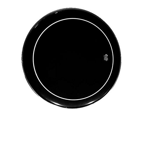 EN0016PSED Taiwan Pinstripe Ebony Batter 16-inch Drumhead, Black-image-28