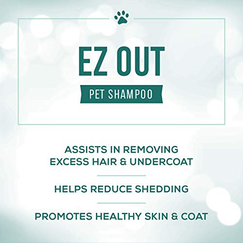 Nature's Specialties Ez Out Hundeshampoo: Leichtes Entwirren des Fells | Haustierfreundliche Formel | Sanft & Effektiv | Pflege und Grooming Lösung | Müheloses Pflegen, 473ml