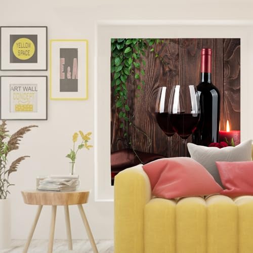 Vinilo decorativo Modern Red Wine 17.7x23.6 pulgadas miniatura 6