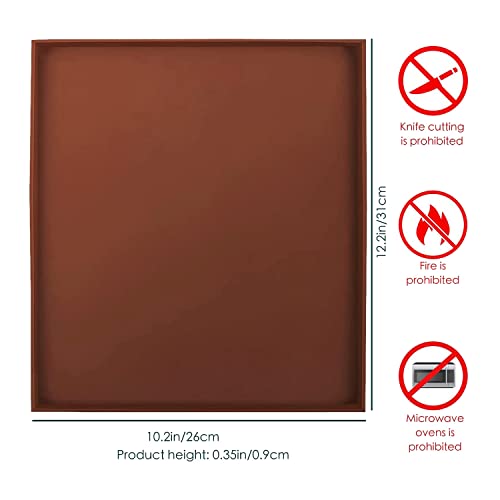 OSHLANT Packung mit 6 Dörrautomaten aus Silikon, quadratische Dörrschalen, antihaftbeschichtet, für Fleisch, Gemüse, Obst, Lebensmittel-Trocknermatte – Bild 4