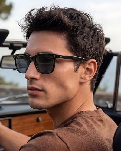 Image of STGATN Polarized Sunglasses for Men and Women, UV400 Protection Trendy Retro Sun Glasses for Driving Outdoor Hiking Fishing