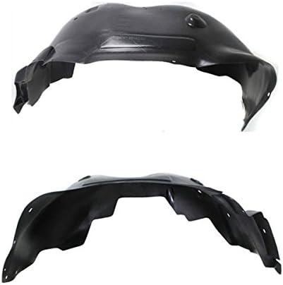 Amazon 07 13シエラ1500フロントスプラッシュシールドインナーフェンダーライナー左 右セットペア マッドガード 車 バイク