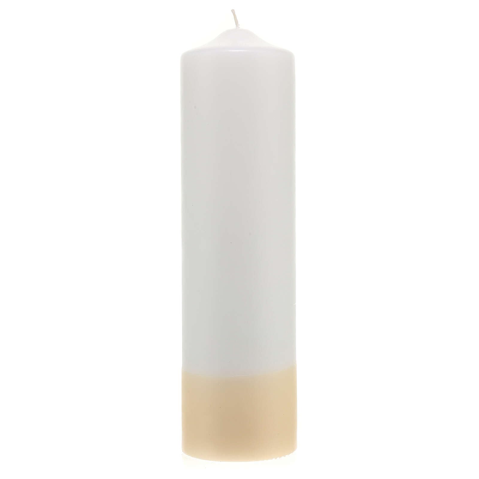 Holyart Altar- und Osterkerzen, Dauerkerzen: Hochzeitskerze mit Durchmesser von 8 cm
