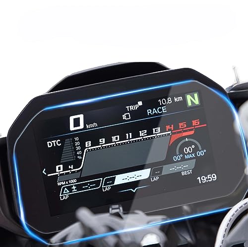Tableau bord écran grappe rayure moto BMW R1200GS film de protection