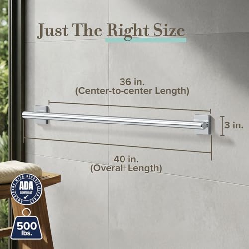 Image of Gatco 946 Elevate, Grab Bar, 36 inch, Chrome