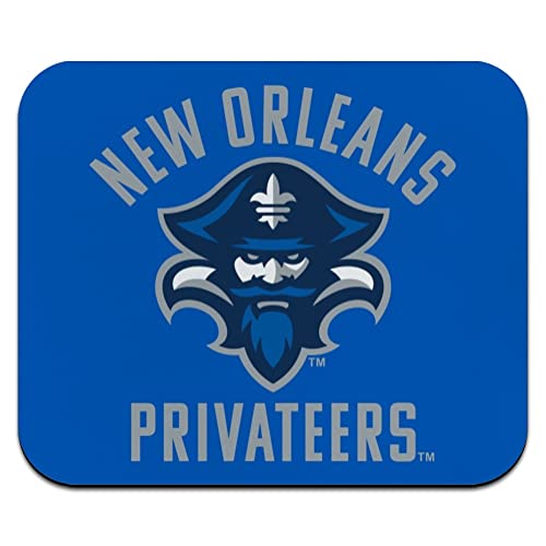 The University of New Orleans Privateers Logo Low Profile Thin Mouse Pad Mousepad