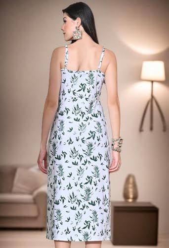 Image of IUGA Women's Cut-Out Midi Dress with Side Slit | Elegant Bodycon Dress