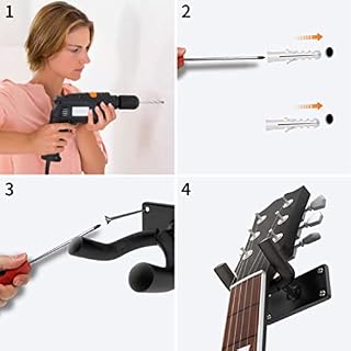 Cintre Mural De Guitare Guitare Guitare Crochet Porte-Guitare Mural Stand Crochet De Guitare Mural pour Guitare… - Les Beatles, Paul McCartney, John Lennon, RIngo Starr, George Harrison Cintre Mural De Guitare Guitare Guitare Crochet Porte-Guitare Mural Stand Crochet De Guitare Mural pour Guitare… – Image 4