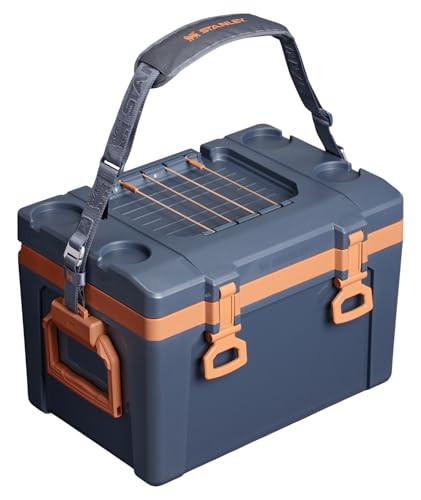 Image of Stanley Adventure Outdoor Cooler 24 qt | Heavy Duty Outdoor Camping Cooler with Easy Carry Top Handle | BPA-Free | Twilight