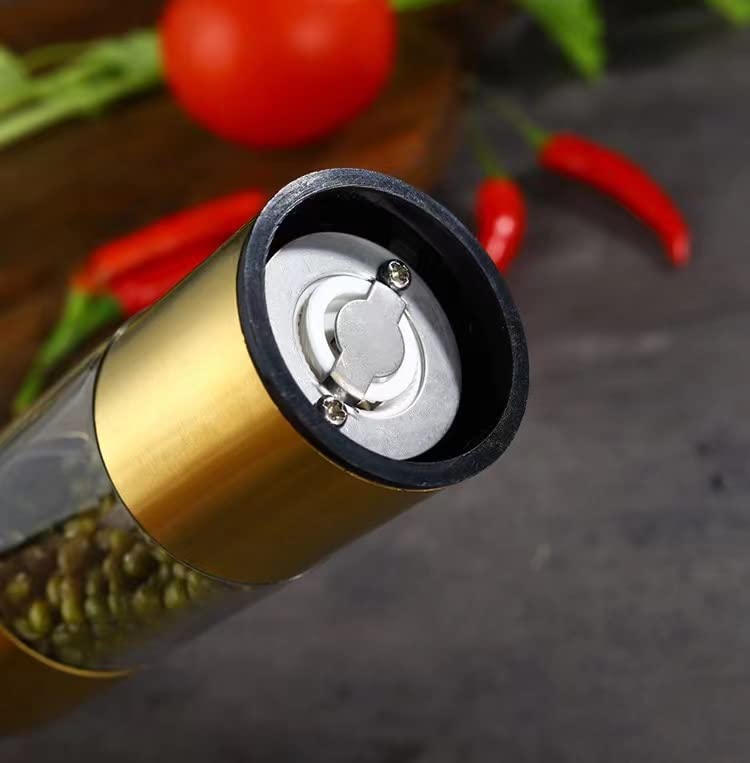 MARKABLE Stainless Steel Ceramic Core Grinder - Faucet Grinder (Gold, large)