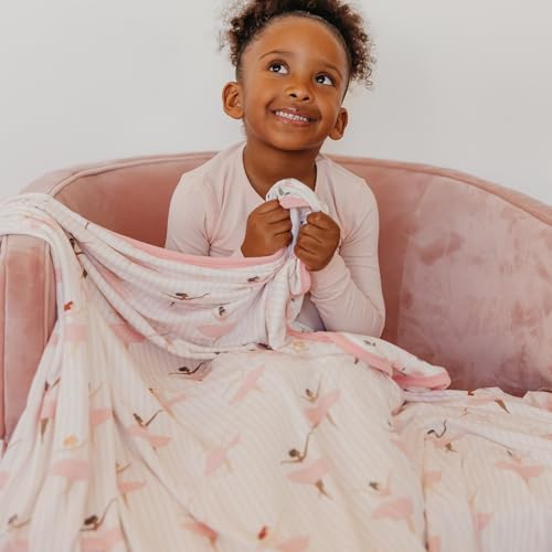 Image of Copper Pearl Jumbo 3-Layer Baby Blanket: Soft Baby Quilts for Boys and Girls | Breathable, Cozy, Toddler Blanket | Baby Quilt for Newborns | 46x46 Premium Polyester /Rayon | Katerina