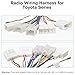 Zenoruslky Android Radio Wiring Harness Compatible with Toyota Corolla Camry RAV4 FJ Cruiser 4Runner Prius Tundra Sienna Yaris, 16Pin-20/28Pin 10/6Pin Car Stereo Wire Antenna Adapter No JBL Connector