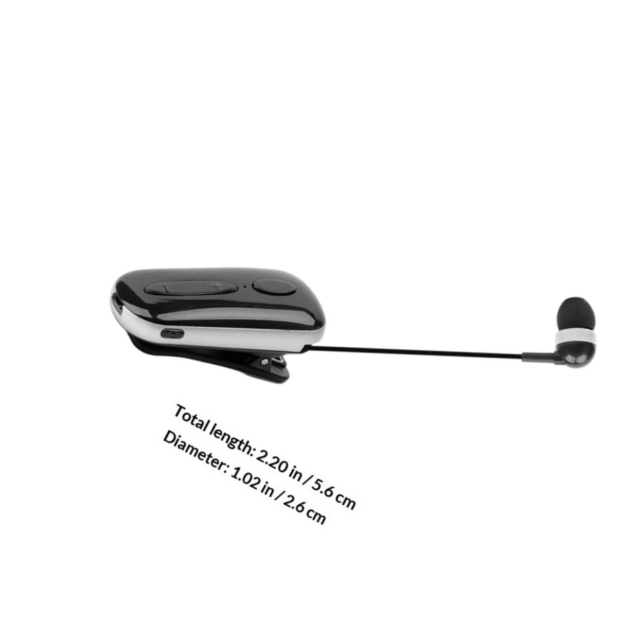 Cuffie wireless professionali con archetto ergonomico leggero e durevole per sport e telefonate nero