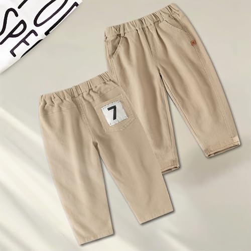 Boys Pants for Everyday Wear Comfortable Casual Trousers Ideal for School and Outdoor Activities Elastic Waist3