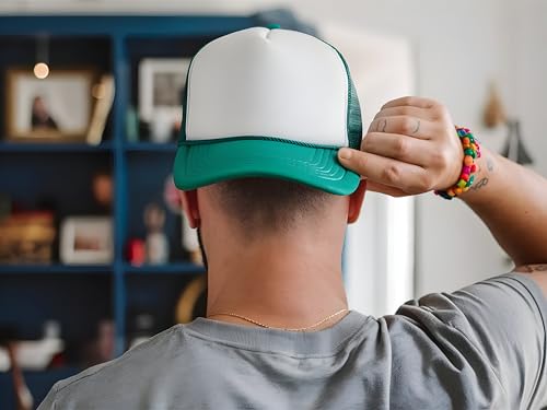 Gorra Trucker ajustable unisex talla unica gris miniatura 5