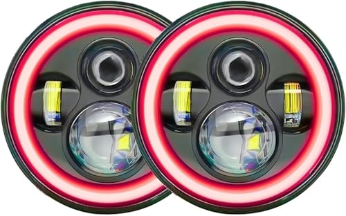 Phare de voiture pour Jeep Wrangler : ensemble de feux LED rouge
