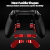 DTianSir 14 in 1 Metal Thumbsticks for Xbox Elite Wireless Controller Series 2,Gaming Accessory Replacement with 6 Swap Thumbsticks,4 Paddles,2 D-Pads,1 Bag,1 Tool(Red)