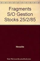 Fragments s/o gestion stocks 25/2/85 2700700694 Book Cover