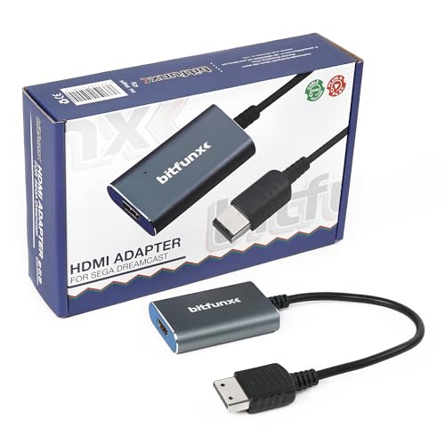 Adaptateur HDMI Sega Dreamcast convertisseur de jeu vidéo compatible console SEGA