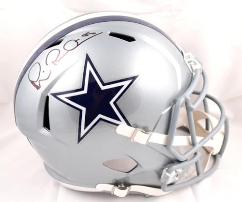 Michael Irvin Autographed Cowboys F/S Speed Helmet-Beckett W Holo *Black *Back