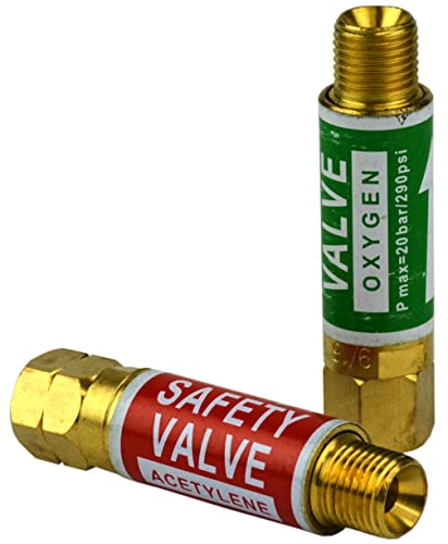 Hot Max 24010 Flashback Arrestor Set, Regulator End