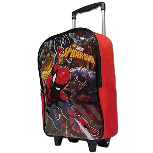 Mochila de Rodinha Homem Aranha G+Lancheira+Estojo Sestini